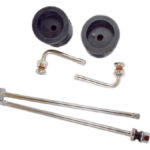 Dually Valve Stem for Motorhomes with 19.5″ Inner Steel, Outer Alcoa Aluminum Wheels DL3A